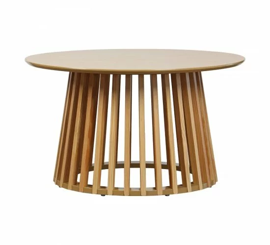 Τραπέζι σαλονιού Domonic mdf/pw σε φυσική απόχρωση Φ80x45εκ Υλικό: MDF / PINEWOOD 260-000023 Τραπέζι σαλονιού Domonic mdf/pw σε φυσική απόχρωση Φ80x45εκ Υλικό: MDF / PINEWOOD 260-000023