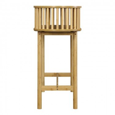 Κονσόλα Nodial MDF/Bamboo σε φυσική απόχρωση 120x39x85εκ Υλικό: MDF -  BAMBOO 260-000027