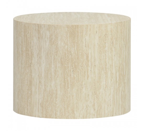 Βοηθητικά τραπεζάκια 2τεμ Zonar  MDF σε όψη τραβερτίνας 260-000034