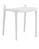 Καρέκλα Amvroan στοιβαζόμενη με UV protection λευκό pp 51x49x79.5εκ Υλικό: PP 262-000035