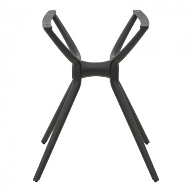 Βάση τραπεζιού Herno μαύρο pp 60x61x73εκ Υλικό: PP 262-000041