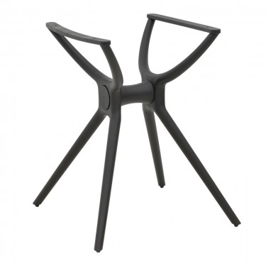 Βάση τραπεζιού Herno μαύρο pp 60x61x73εκ Υλικό: PP 262-000041