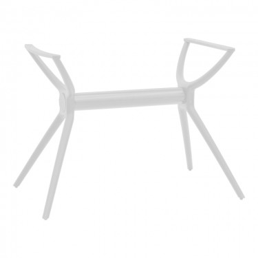 Βάση τραπεζιού Herno λευκό pp 106x61x73εκ Υλικό: PP 262-000042