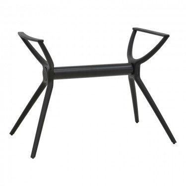 Βάση τραπεζιού Herno μαύρο pp 106x61x73εκ Υλικό: PP 262-000043