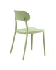 Καρέκλα Amvroan στοιβαζόμενη με UV protection pp μέντα 51x49x79.5εκ Υλικό: PP 262-000055