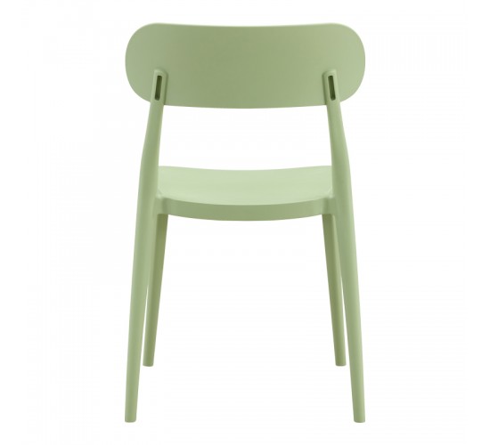 Καρέκλα Amvroan στοιβαζόμενη με UV protection pp μέντα 51x49x79.5εκ Υλικό: PP 262-000055