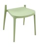 Καρέκλα Amvroan στοιβαζόμενη με UV protection pp μέντα 51x49x79.5εκ Υλικό: PP 262-000055