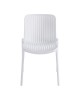 Καρέκλα Teragi στοιβαζόμενη pp με UV protection λευκή 58x43.5x82εκ Υλικό: PP 262-000057