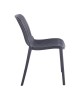Καρέκλα Teragi στοιβαζόμενη pp με UV protection ανθρακί 58x43.5x82εκ Υλικό: PP 262-000058