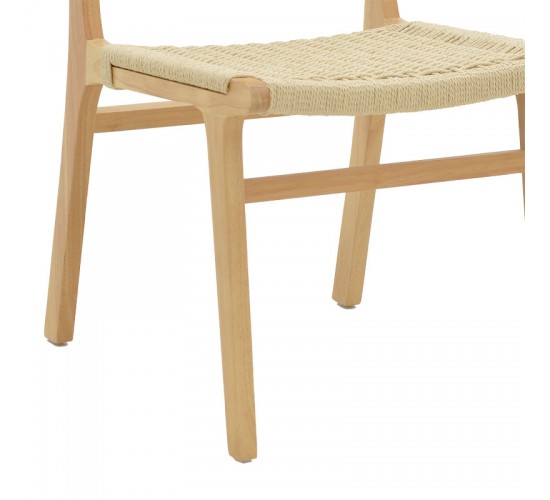 Καρέκλα Julien rubberwood φυσικό-έδρα φυσικό σχοινί 61x54x85εκ Υλικό: RUBBERWOOD - ROPE 263-000007 Καρέκλα Julien rubberwood φυσικό-έδρα φυσικό σχοινί 61x54x85εκ Υλικό: RUBBERWOOD - ROPE 263-000007