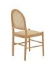 Καρέκλα Alessia ξύλο οξιάς-rattan φυσικό 43x40x89εκ Υλικό: BEECH WOOD - PE RATTAN 263-000010