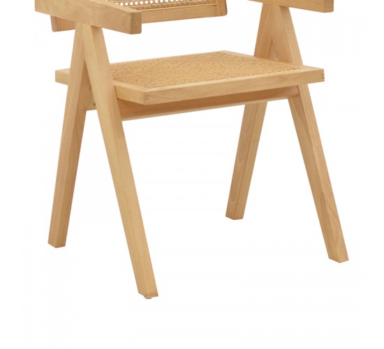 Πολυθρόνα Winslow φυσικό rubberwood 52x59x79εκ Υλικό: RUBBER WOOD - RATTAN 263-000022 Πολυθρόνα Winslow φυσικό rubberwood 52x59x79εκ Υλικό: RUBBER WOOD - RATTAN 263-000022