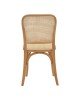 Καρέκλα Kalliope φυσικό ξύλο οξιάς-φυσικό rattan 45x50x89εκ Υλικό: BEECH-RATTAN 263-000027