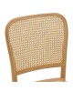 Καρέκλα Kalliope φυσικό ξύλο οξιάς-φυσικό rattan 45x50x89εκ Υλικό: BEECH-RATTAN 263-000027