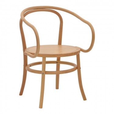 Πολυθρόνα Verfie φυσικό ξύλο οξιάς 55x50x83εκ Υλικό: BEECH WOOD - PLYWOOD 263-000029