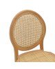 Καρέκλα Camil φυσικό ξύλο οξιάς-φυσικό rattan 45x50x94εκ Υλικό: BEECH-RATTAN 263-000030