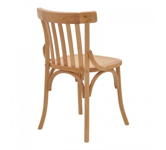 Καρέκλα Flisbie φυσικό ξύλο οξιάς 46x48x86εκ Υλικό: BEECH WOOD-PLYWOOD 263-000033