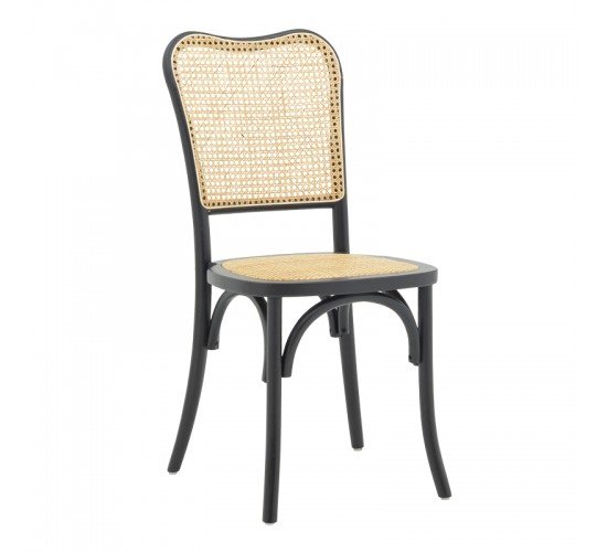 Καρέκλα Zozele φυσικό rattan pe-μαύρο toon wood 45x51x88εκ Υλικό: TOONWOOD - ROPE 263-000043 Καρέκλα Zozele φυσικό rattan pe-μαύρο toon wood 45x51x88εκ Υλικό: TOONWOOD - ROPE 263-000043