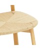 Καρέκλα Clareta rubberwood-σχοινί σε φυσική απόχρωση 53x55x79εκ Υλικό: RUBBERWOOD - ROPE 263-000057