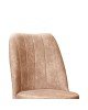 Καρέκλα Farell I ύφασμα εκρού antique-μεταλλικό μαύρο πόδι Υλικό: FABRIC. METAL 266-000007