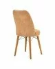 Καρέκλα Nevis I antique καφέ ύφασμα-καρυδί πόδι Υλικό: FABRIC - METAL - WOOD 266-000016 Καρέκλα Nevis I antique καφέ ύφασμα-καρυδί πόδι Υλικό: FABRIC - METAL - WOOD 266-000016