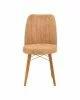 Καρέκλα Nevis I antique καφέ ύφασμα-καρυδί πόδι Υλικό: FABRIC - METAL - WOOD 266-000016 Καρέκλα Nevis I antique καφέ ύφασμα-καρυδί πόδι Υλικό: FABRIC - METAL - WOOD 266-000016