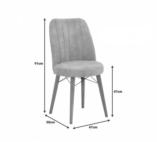 Καρέκλα Nevis I antique καφέ ύφασμα-καρυδί πόδι Υλικό: FABRIC - METAL - WOOD 266-000016 Καρέκλα Nevis I antique καφέ ύφασμα-καρυδί πόδι Υλικό: FABRIC - METAL - WOOD 266-000016