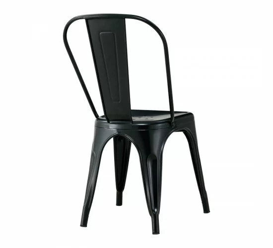 Καρέκλα Utopia μαύρο μέταλλο 44x44x85εκ Υλικό: METAL 270-000006 Καρέκλα Utopia μαύρο μέταλλο 44x44x85εκ Υλικό: METAL 270-000006