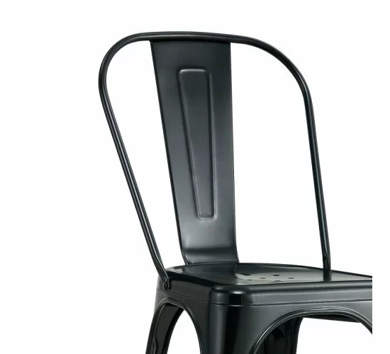 Καρέκλα Utopia μαύρο μέταλλο 44x44x85εκ Υλικό: METAL 270-000006 Καρέκλα Utopia μαύρο μέταλλο 44x44x85εκ Υλικό: METAL 270-000006