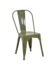 Καρέκλα Utopia μέταλλο σε λαδί απόχρωση 44x44x85εκ Υλικό: METAL 270-000027