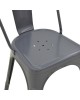 Καρέκλα Utopia μέταλλο σε ανθρακί απόχρωση 44x44x85εκ Υλικό: METAL 270-000028