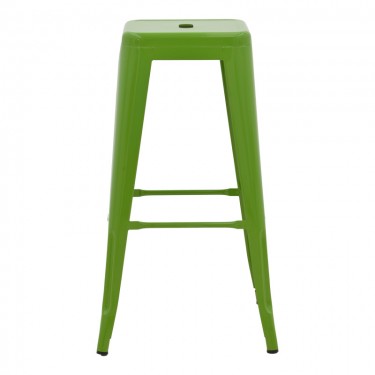 Σκαμπό μπαρ Utopia μέταλλο σε πράσινη απόχρωση 42x42x76εκ Υλικό: METAL 270-000029