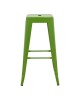 Σκαμπό μπαρ Utopia μέταλλο σε πράσινη απόχρωση 42x42x76εκ Υλικό: METAL 270-000029