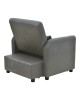 Πολυθρόνα-κρεβάτι Flexa ύφασμα γκρι 85x92x84εκ Υλικό: PINE AND PLY WOOD  FRAME -FABRIC - PLASTIC LEGS 272-000005