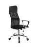 Καρέκλα γραφείου διευθυντή Joel I με ύφασμα mesh μαύρο 60x60x109-118εκ Υλικό: MESH 274-000005