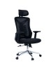 Καρέκλα γραφείου διευθυντή Andrew mesh μαύρο Υλικό: FABRIC MESH - PLYWOOD - FOAM 275-000011 Καρέκλα γραφείου διευθυντή Andrew mesh μαύρο Υλικό: FABRIC MESH - PLYWOOD - FOAM 275-000011