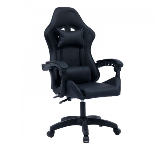 Καρέκλα γραφείου gaming William PU μαύρο Υλικό: RECYCLE PLYWOOD - FOAM 275-000013 Καρέκλα γραφείου gaming William PU μαύρο Υλικό: RECYCLE PLYWOOD - FOAM 275-000013