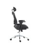 Καρέκλα γραφείου εργασίας Mergi μαύρο mesh 62x63x120εκ Υλικό: MESH - PU 275-000019 Καρέκλα γραφείου εργασίας Mergi μαύρο mesh 62x63x120εκ Υλικό: MESH - PU 275-000019