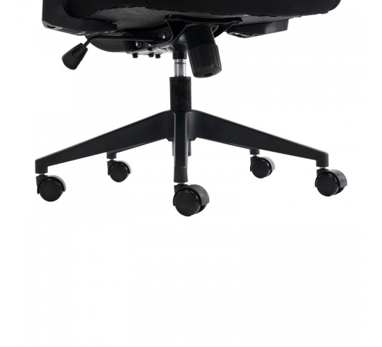 Καρέκλα γραφείου διευθυντή Cadrey mesh μαύρο 67x64x120-128εκ Υλικό: FABRIC MESH - ALUMINIUM 275-000023