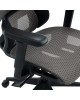 Καρέκλα γραφείου εργασίας ErgoFlow μαύρο-γκρι 73x64x112-135εκ Υλικό: MESH - Nylon 275-000024