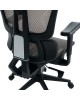 Καρέκλα γραφείου εργασίας ErgoFlow μαύρο-γκρι 73x64x112-135εκ Υλικό: MESH - Nylon 275-000024