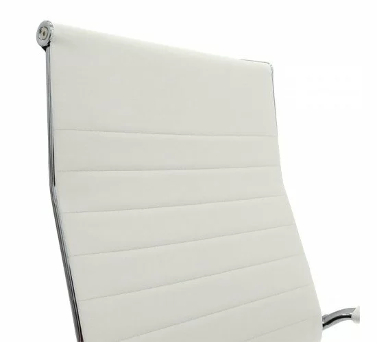 Καρέκλα γραφείου διευθυντή Valter λευκό pu 55.5x58x108εκ Υλικό: METAL. PU 277-000002 Καρέκλα γραφείου διευθυντή Valter λευκό pu 55.5x58x108εκ Υλικό: METAL. PU 277-000002