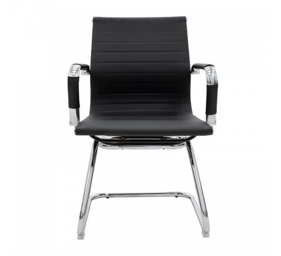 Καρέκλα γραφείου επισκέπτη Valter μαύρο pu 55.5x52x95.5εκ Υλικό: METAL. PU 277-000003 Καρέκλα γραφείου επισκέπτη Valter μαύρο pu 55.5x52x95.5εκ Υλικό: METAL. PU 277-000003