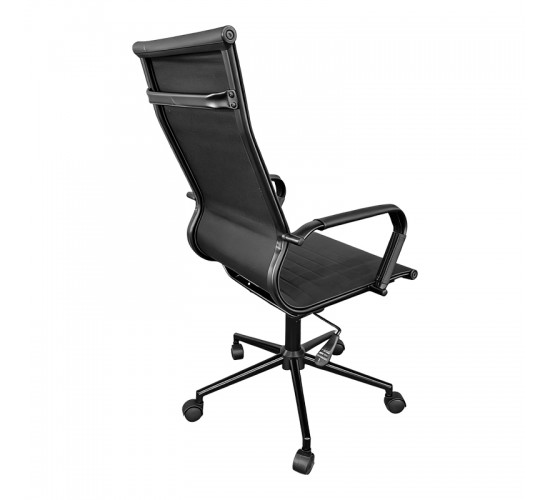 Καρέκλα γραφείου διευθυντή Valter pu μαύρο 55.5x58x108εκ Υλικό: METAL.  PP 277-000014