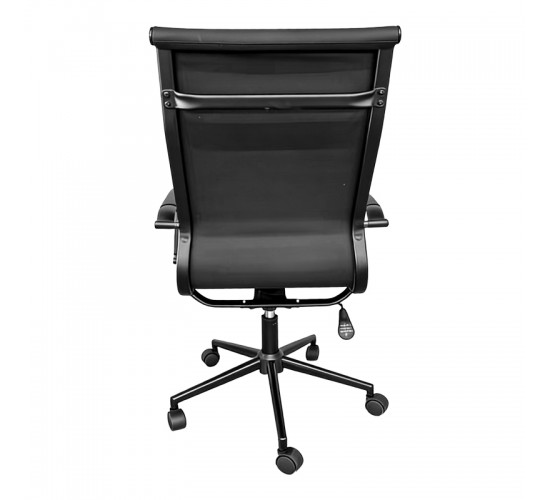 Καρέκλα γραφείου διευθυντή Valter pu μαύρο 55.5x58x108εκ Υλικό: METAL.  PP 277-000014