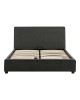Κρεβάτι διπλό Bedka ύφασμα ανθρακί 160x200εκ Υλικό: FABRIC- PLYWOOD 279-000011 Κρεβάτι διπλό Bedka ύφασμα ανθρακί 160x200εκ Υλικό: FABRIC- PLYWOOD 279-000011