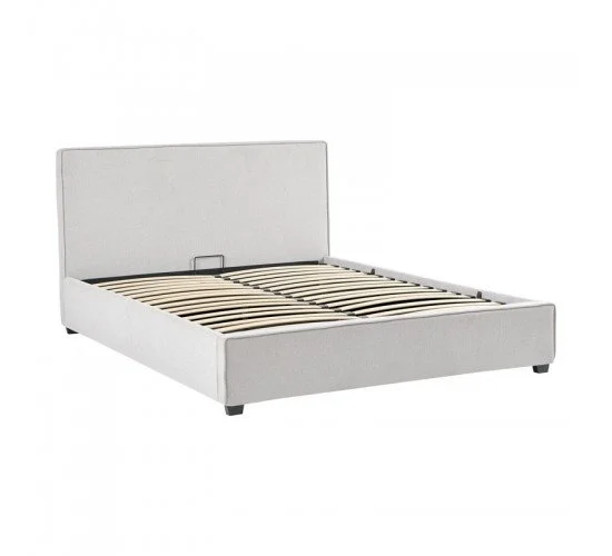 Κρεβάτι διπλό Bedka ύφασμα γκρι 160x200εκ Υλικό: FABRIC- PLYWOOD 279-000012 Κρεβάτι διπλό Bedka ύφασμα γκρι 160x200εκ Υλικό: FABRIC- PLYWOOD 279-000012