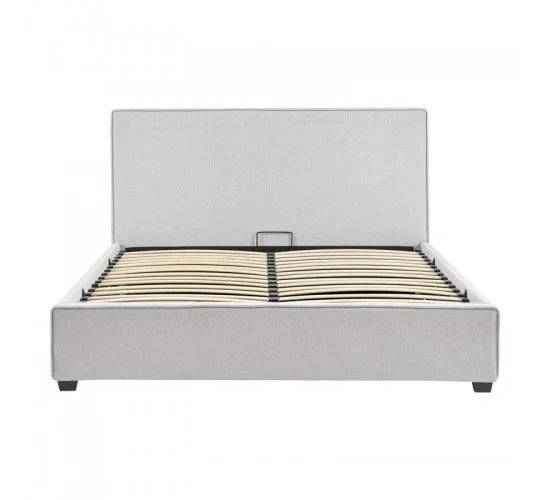 Κρεβάτι διπλό Bedka ύφασμα γκρι 160x200εκ Υλικό: FABRIC- PLYWOOD 279-000012 Κρεβάτι διπλό Bedka ύφασμα γκρι 160x200εκ Υλικό: FABRIC- PLYWOOD 279-000012