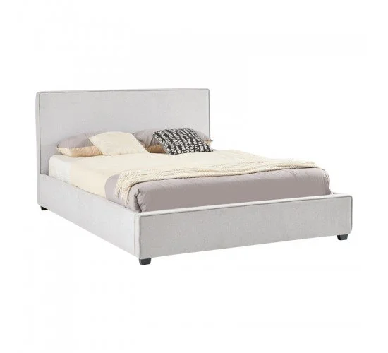 Κρεβάτι διπλό Bedka ύφασμα γκρι 160x200εκ Υλικό: FABRIC- PLYWOOD 279-000012 Κρεβάτι διπλό Bedka ύφασμα γκρι 160x200εκ Υλικό: FABRIC- PLYWOOD 279-000012