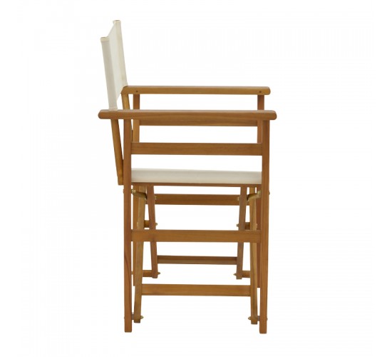 Τραπεζαρία Bistrual-Falov σετ 5τεμ πτυσσόμενο φυσικό μασίφ ξύλο ακακίας 130x80x72εκ Υλικό: ACACIA 282-000058